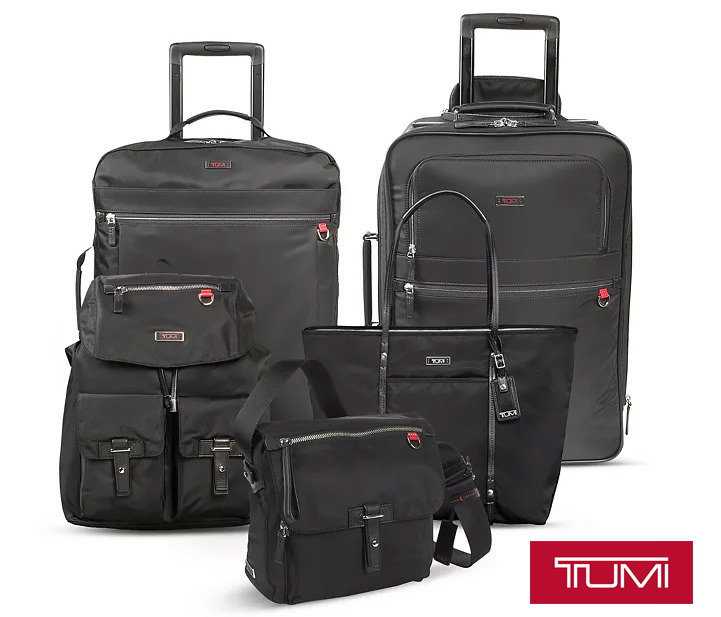 Win a three piece set of Tumi luggage