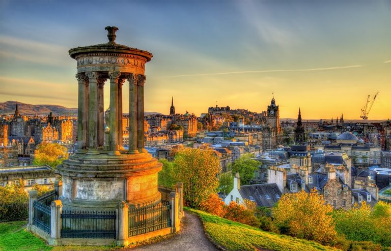 Scotland Edinburgh during sunset, by Art In Voyage