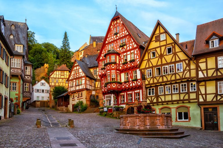 Medieval old town, Bavaria, by Art In Voyage