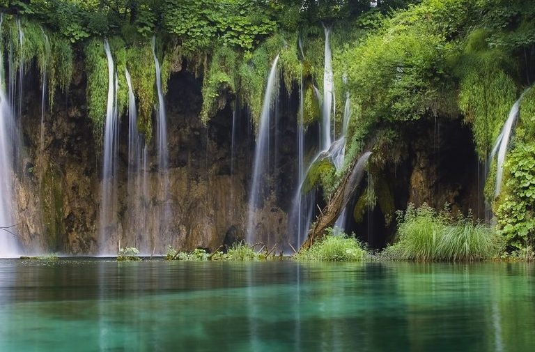 Waterfall in forest. Croatia, by Art In Voyage